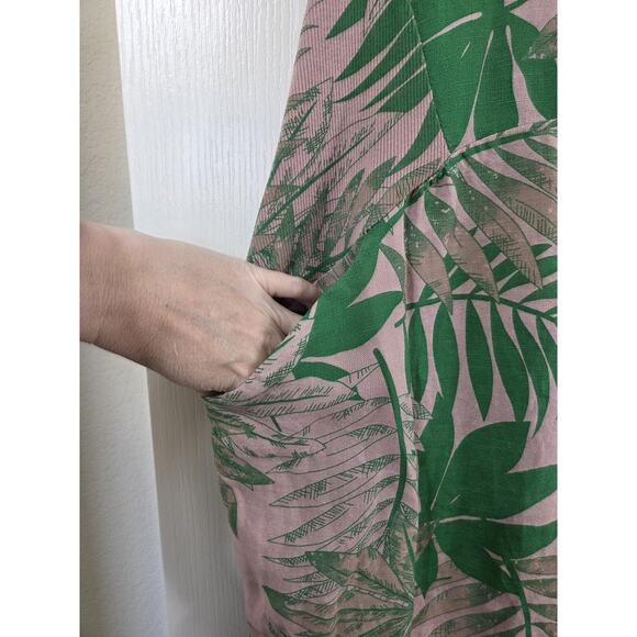 Colette 100% Linen Italy Lagenlook Pockets Oversized Shift Dress One Size S-XL - Picture 7 of 13